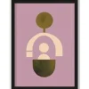 Urban Cotton Schilderijen^Art Print 2 Lilac Forma