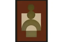 Urban Cotton Schilderijen^Art Print 3 Red Forma