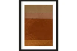 Urban Cotton Schilderijen^Art Print Bruin Roze Achtig Geen