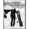 Luxe Framing Art Schilderijen^Art Print Chanel Snowboarden FA-99