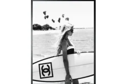 Luxe Framing Art Schilderijen^Art Print Chanel Surfing FA-20