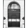 Luxe Framing Art Schilderijen^Art Print Gevel Dior FA-114