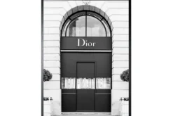 Luxe Framing Art Schilderijen^Art Print Gevel Dior FA-114