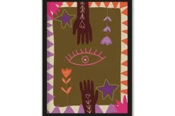 New Urban Cotton Art Print Hands