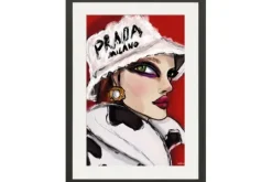 Urban Cotton Schilderijen^Art Print Julie