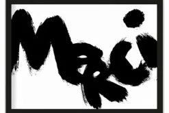 Outlet Urban Cotton Art Print Merci