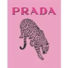 Luxe Framing Art Schilderijen^Art Print Prada Roze FA-276