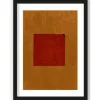 Outlet Urban Cotton Art Print Rood Geen