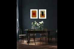 Outlet Urban Cotton Art Print Rood Geen