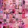 Luxe Framing Art Schilderijen^Art Print Roze Collage COLL-08