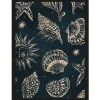 Urban Cotton Schilderijen^Art Print Seashells Midnight