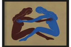 Hot Urban Cotton Art Print Serene Embrace