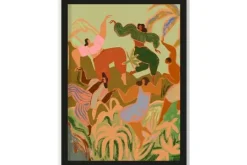 Clearance Urban Cotton Art Print Spring Frolic