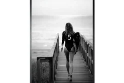 Clearance Luxe Framing Art Art Print Surfen FA-101