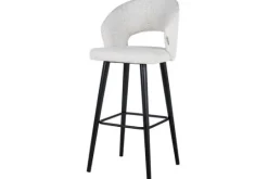 Sale Richmond Interiors Barkruk 211073 White Bouclé  Savoy