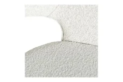 Richmond Interiors Barkrukken^Barkruk 211072 White Bouclé Savoy