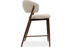 Studio Japandi Barkrukken^Barkruk Beige Walnut Asento