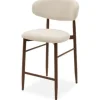 Studio Japandi Barkrukken^Barkruk Beige Walnut Kumo