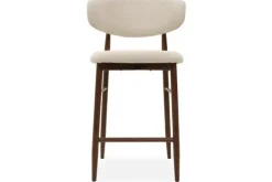 Studio Japandi Barkrukken^Barkruk Beige Walnut Kumo