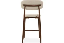Studio Japandi Barkrukken^Barkruk Beige Walnut Kumo