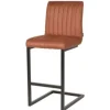 Clearance Label51 Barkruk Cognac UK-30.379 Milo