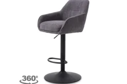Nordic Style Barkrukken^Barkruk Graphite Jetis