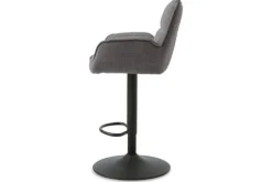 Nordic Style Barkrukken^Barkruk Graphite  Zoltan
