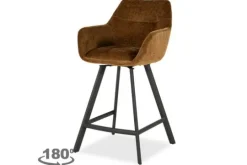New By-Boo Barkruk mustard 250182 Bliss II