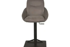 Label51 Barkruk Taupe Micro Suede DX-74.009 Beauty