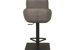 Label51 Barkruk Taupe Micro Suede DX-74.009 Beauty