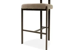 Clearance Kaizen Design Barkruk Wave Beige - Anodic Brown Rivano