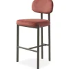 Kaizen Design Barkrukken^Barkruk Wave Burned Orange - Anodic Brown Rivano