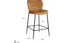 Hot Richmond Interiors Barstoel 211841 Darby