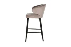 New Richmond Interiors Barstoel 210464 Khaki Velvet Indigo