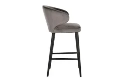 Richmond Interiors Barkrukken^Barstoel 210465 Stone Velvet Indigo