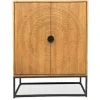 Best Livingfurn Bergkast Carved Cabinet