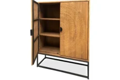 Best Livingfurn Bergkast Carved Cabinet