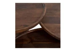 Outlet Eleonora Meubelen Bijzettafel 95650 - bruin Ron