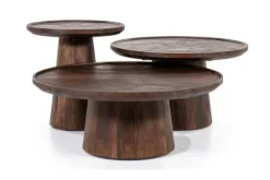 Outlet Eleonora Meubelen Bijzettafel 95650 - bruin Ron