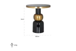 Outlet Richmond Interiors Bijzettafel 211025 Mose