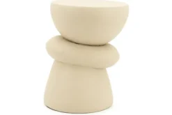 Outlet By-Boo Bijzettafel beige 250204 Kerun