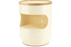 Outlet By-Boo Bijzettafel Beige 250337 Tondo
