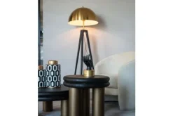 Hot Richmond Interiors Bijzettafel black rustic 210871 Macaron