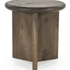 By-Boo Bijzettafels^Bijzettafel Brown 240108 Leoti