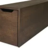 Online Van Willigen Bijzettafel bruin met lade Felix