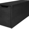 Van Willigen Bijzettafel zwart met lade Felix