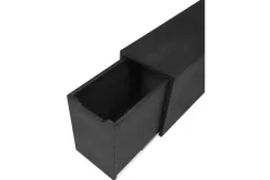 Van Willigen Bijzettafel zwart met lade Felix