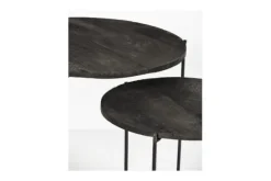 Sale Livingfurn Bijzettafels black Mason