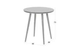 Clearance Hartman tuinmeubelen Bistrotafel 65.968.110 Sophie Studio