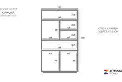 Online Richmond Interiors Boekenkast 210319 Oakura